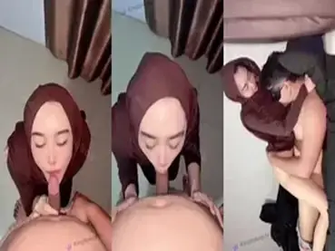 Ukhti Hijab Influencer Cantik Pasrah Di Kasur poster