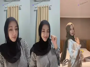 Ukhti Leona Khanza Hijab Cantik Live Kasur poster